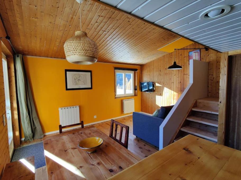 Chalet Ailleurs Appartement A Molines En Queyras Esterno foto