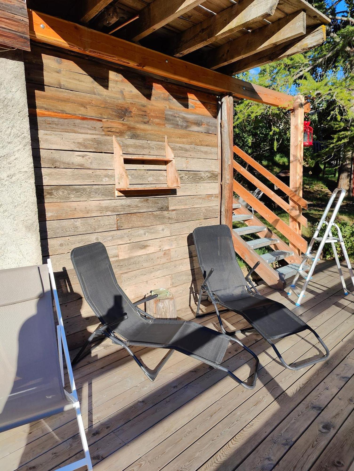 Chalet Ailleurs Appartement A Molines En Queyras Esterno foto